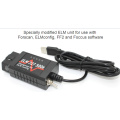 Modificado o Elm327 USB com interruptor Forscan Elmconfig taxa de Baud de 500kb